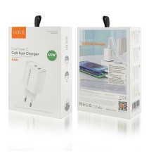 Wall Charger Dual Type-C GaN Fast Charger PLE 261