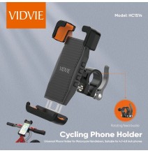 Support de téléphone de vélo et de moto VIDVIE HC1514 - Anti-Shake, monture rotative 360°