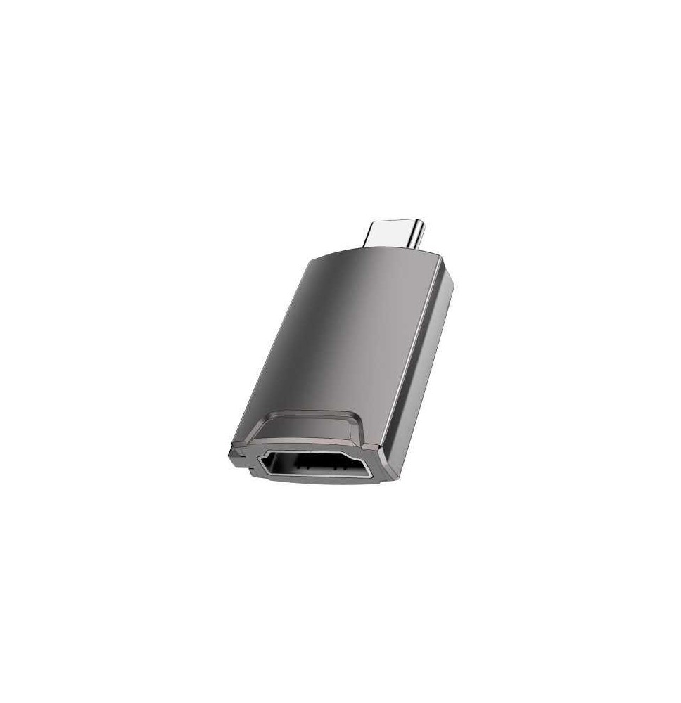 ADAPTATEUR HOCO UA19 EASY FLOW TYPE-C VERS HDMI SILVER