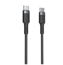 Cable MIQIA 1M PD60W Type C to Type C Black (MC31)