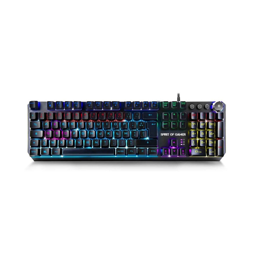 Clavier Mécanique Rétroéclairé RGB Spirit of Gamer Xpert-K400