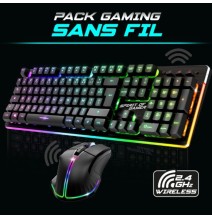 Ensemble Clavier et Souris Gamer SPIRIT OF GAMER ULTIMATE 600 - Noir