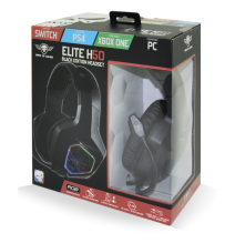 Casque Micro Spirit Of Gamer H50 Black Edition RGB /Noir