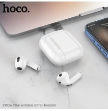 ecouteur bluetooth sans fil HOCO EW26 BLANC