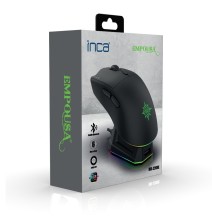 Souris Sans Fil INCA IMG-326MX Programmable Rechargeable - Noir