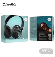 Miqia MF20 QCircus Wireless Over-Ear Headphones Black