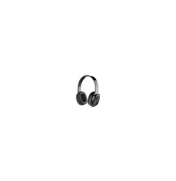 Inkax Casque Audio Bluetooth Pliable avec Microphone Intégré Noir - Casque